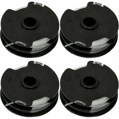 Fil pour débroussailleuse Lot de 4 bobines de Rechange pour débroussailleuse sans Fil PRTA 20-Li C3 IAN351753 (1/5)