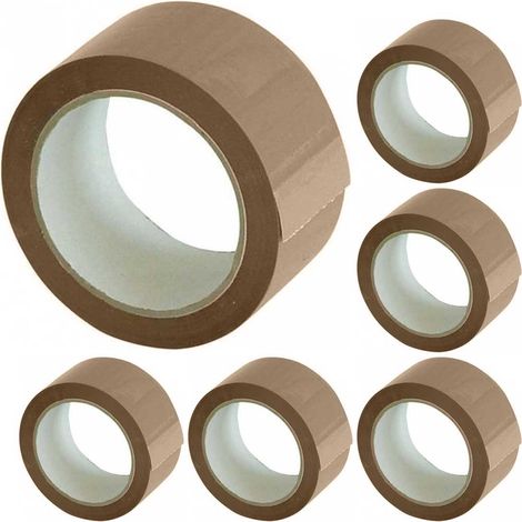 Nastro imballaggio avana 50 mm x 66 m (1/3)
