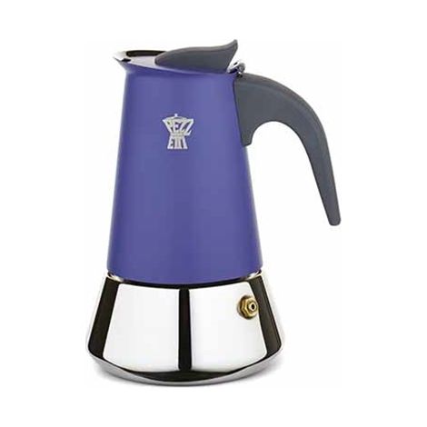 Cafetera Pezzetti steelexpress acero inducción 2 tazas