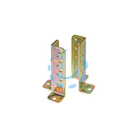 SUPPORTO A PAVIMENTO UNIVERSALE PER TRAVE ART.803 - mm.73x73x177x3 spess.