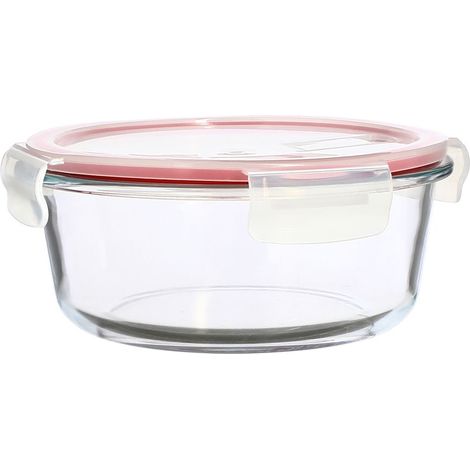 Boîte hermétique ronde en verre 930ml, CLÉMENTINE (1/5)