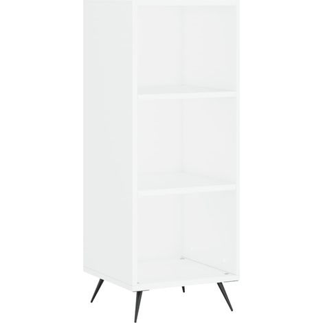 Maison Exclusive - Scaffale Bianco 34,5x32,5x90 cm in Legno Multistrato
