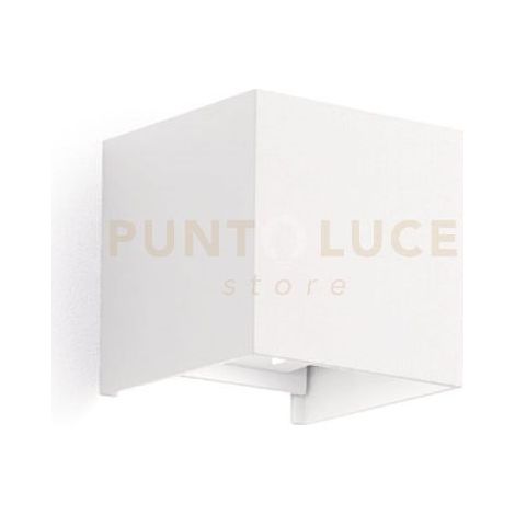 GES865C- APPLIQUE BIANCO A LED 2 LUCI BIEMISSIONE 3000K 1190LM 2X10W IP54 12X12CM