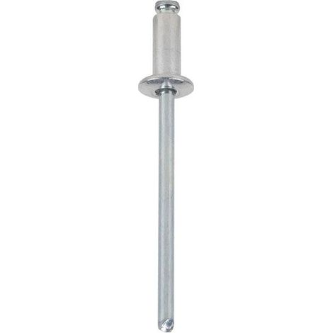 Pack 500 remaches de aluminio normal 4.8 x 8 mm
