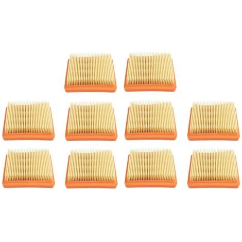 Paquet de 10 filtres à air pour Stihl 4180-141-0300B FS91 FS111 FS131 HT103 HT133 KM91 (1/4)