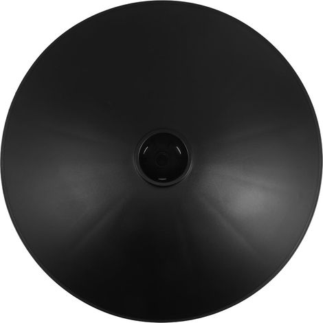Base 400mm de Barbier Plastique Noir Fauteuil de Ronde (1/5)