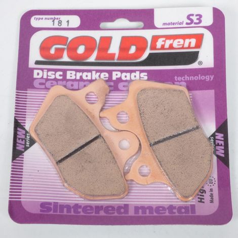 Plaquette de frein Gold Fren pour Moto Harley Davidson 1450 Flstc (1/2)