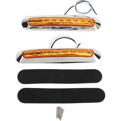 Lampe témoin LED pour voiture DC 10-30V IP68 étanche 9 perles lumineuses haute luminosité pour camion remorque bus yacht quad (1/5)