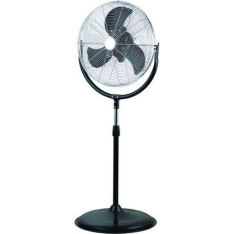 Suinga – Brasseur d'air industriel 60cm 180W – Inclinaison – 3 vitesses – Métal – Pour espaces confinés