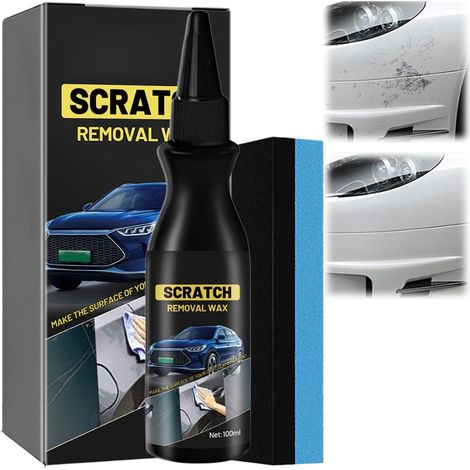 60ml Scratch Remover Car Polish,Lustrant Voiture Carrosserie,Car Scratch Remover Durable,Polish Carrosserie, Polish Voiture, Convient à Tous Types de Peintures (1/5)
