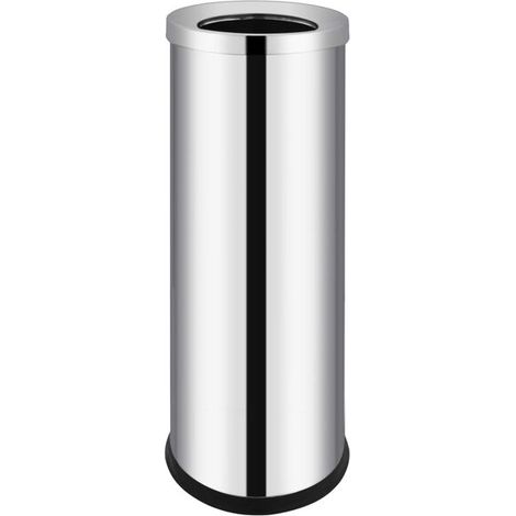 Poubelle d'hôtel, en acier inoxydable, 32 litres (1/5)