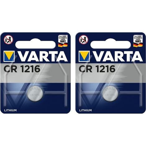 .Varta CR 1216 3V au lithium.
.
.
.