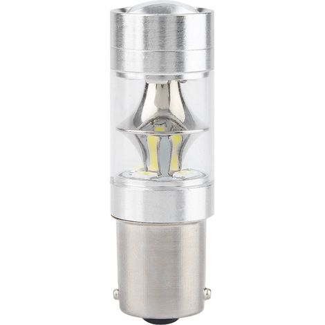 KIMISS Ampoule de feu d'arrêt de voiture, 1156/BA15S Feu stop de voiture LED Lampe de clignotant 660lm Ampoule de recul automobile..