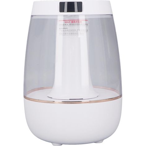 Humidificateur d'air blanc à double pulvérisation, silencieux, USB, grande capacité 3L, pour bureau et maison (1/5)