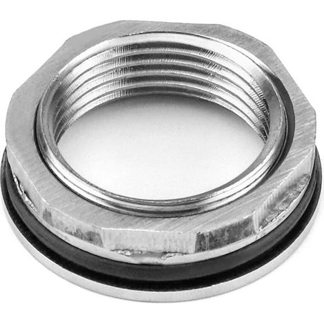 Connecteur de réservoir d'eau de cloison, raccord de cloison en acier inoxydable FPT de 1 " (1/3)