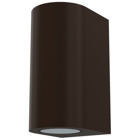 Applique classico lampadari bartalini pord two ec gu10 led ip54 alluminio biemissione