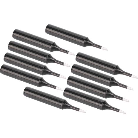 10 pointes de soudure pour poste de soudage, fer à souder à chauffage interne, noir 900MT1C (1/5)