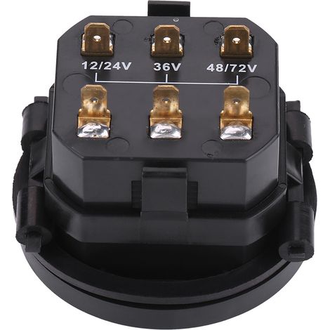 12V 24V 36V 48V 72V Indicateur de Batterie LED Numérique avec Compteur Horaire pour Chariot de Golf (1/5)