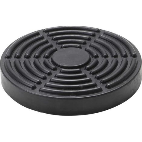 Plateau De Gomme - Ø 150 mm - Hauteur 25 mm - Dureté 80° ShA - Pour Pont Élévateur - 1 Pièce