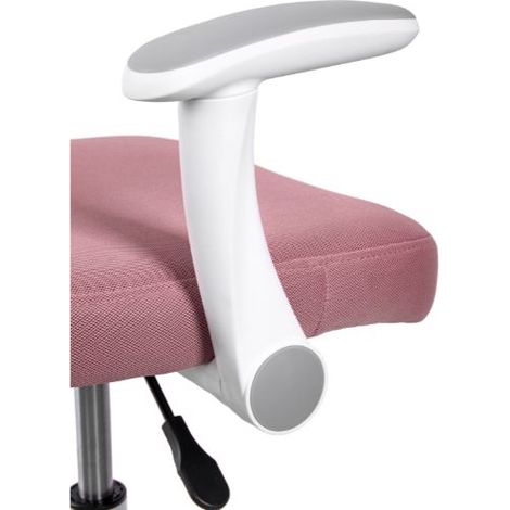 Sedia da scrivania rosa per cameretta Sedia con rotelle e braccioli
