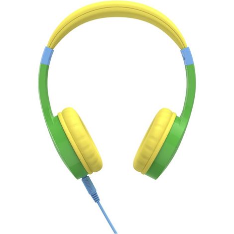 Hama kopfhorer teens guard on ear kabelgebunden 85 db grun 538408 (1/4)