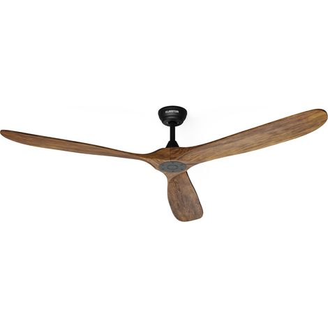 Klarstein Ventilador de techo Bahama Breeze Smart palas de madera maciza mando a distancia + app control