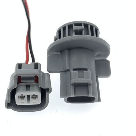 90075-60006 Applicable aux clignotants, feux de freinage, feux antibrouillard, feux arrière, douilles et connecteurs d'ampoules Toyota 3611877A00 -- Douille + Fiche