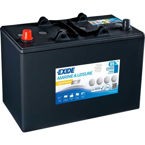Exide - Batterie plomb etanche gel EXIDE Equipment GEL ES950 (950Wh) 12V 85Ah Auto (1/3)