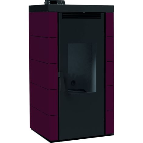 FM Poêle à granulés BP-700 17,5kW Rouge
