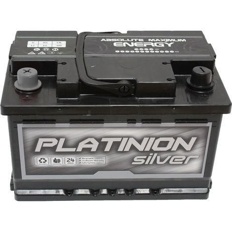 Batería de coche 60 ah  PLATINION Silver