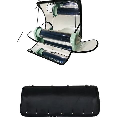 Gril de camping solaire, technologie de chauffage avancée, options de cuisson polyvalentes, 4.5L (1/2)