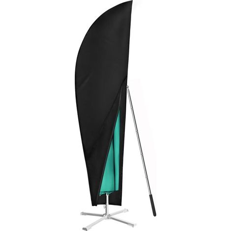 Sonnenschirm Schutzhülle, wasserdichte 420D Oxford Stoff Ampelschirm Abdeckung, Teleskopstange und Bergsteigerknöpfe, für Ampelschirm (265 x 40/70/50 cm) FLITI (1/4)