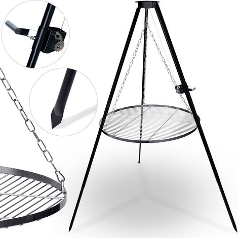 Grille de feu trepied 80 cm berdsen bd 884
