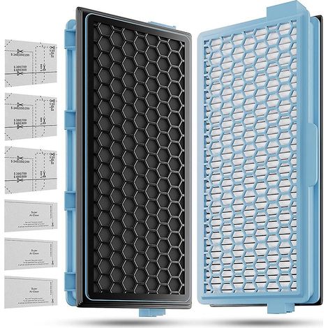 2x Hepa-Filter für Miele Compact C1-c2 Staubsaugerfilter (1/5)