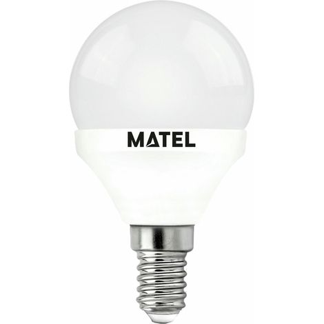Bombilla LED Esférica 3 Intensidades E14 5W Neutra Matel (1/4)