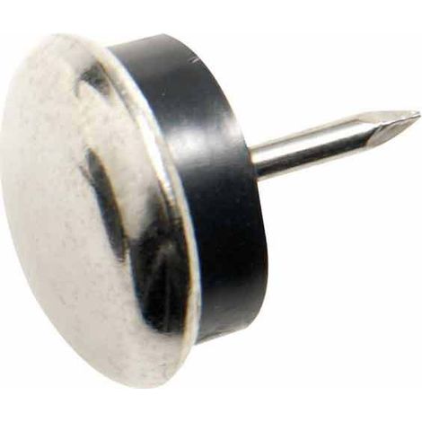 Durchsichtiger Gummischieber aus Metall Ø20 (Blister mit 8 Stück) (1/2)
