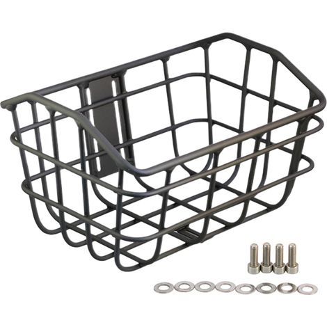 Panier en métal pour vélos, compartiment de rangement pour (1/5)