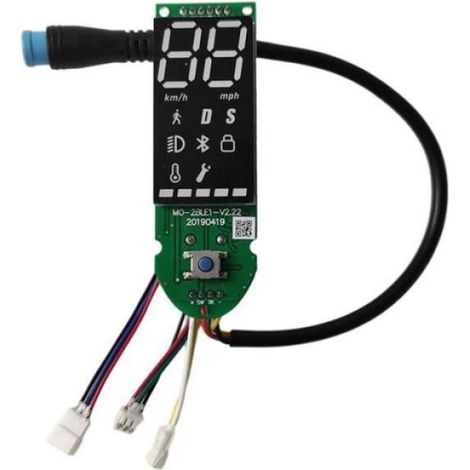 Rétroviseurs,Circuit imprimé de tableau de bord pour Scooter électrique Xiaomi M365 Pro 2, couvercle d'écran de - A[B93201178]