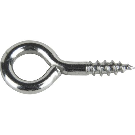 set composto da 8 occhioli per anello legno, diametro 7mm