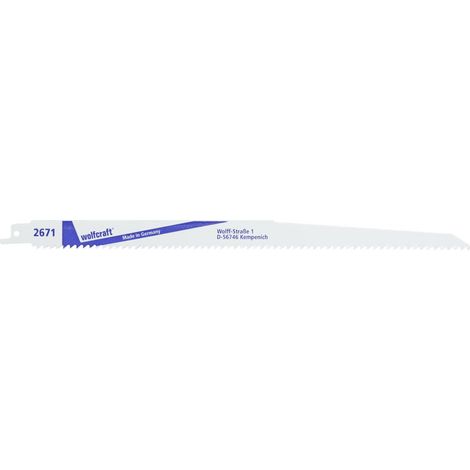 Wolfcraft 2 lames de scie sabre 2671000 (1/4)