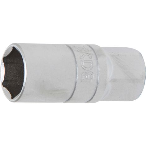 BGS Zündkerzen-Einsatz Sechskant Antrieb Innenvierkant 12,5 mm (1/2") SW 21 mm - 2470