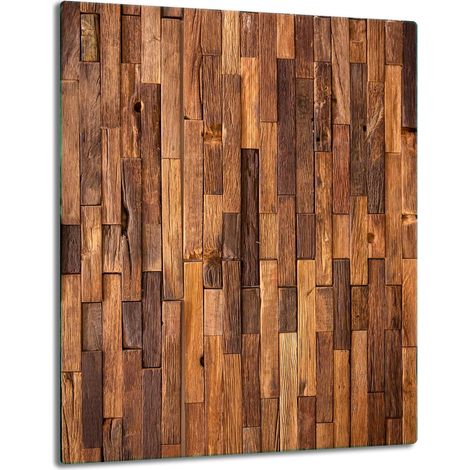 Plateau de table en panneau de verre 40x52 en bois (1/5)