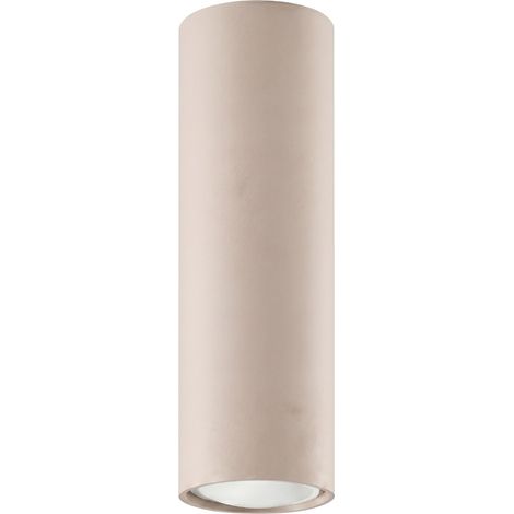 Plafoniere Lagos taupe 6x20x6cm Acciaio Sollux (1/5)