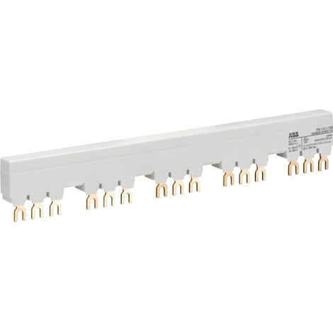 Peigne d'alimentation 100A Max pour 5 MS116/132 avec 1 contact auxilliaire 1SAM201916R1115 ABB H440066