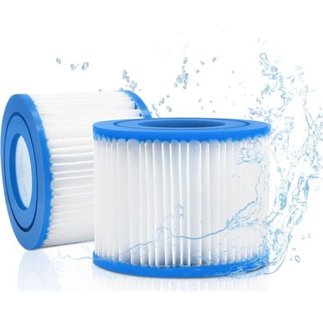 Filtre pour spa, cartouche filtrante, cartouche de remplacement pour filtre Bestway VI, cartouches filtrantes pour spa Lay-Z-Spa Miami et Palm Springs-AquaForge (1/5)