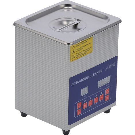Nettoyeur à ultrasons 2L double fréquence 40 kHz/28 kHz avec minuterie de chauffage MH-010G (1/5)