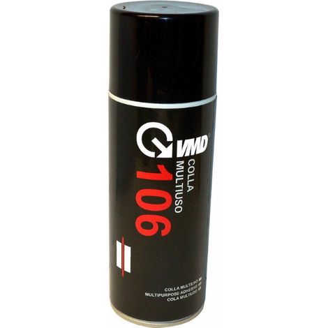 Colla spray adesivo tessuto carta metallo legno vetro 400 ml