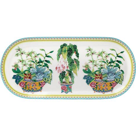 VASSOIO 25X11.5CM GABBY MALPAS JARDIN ORCHIDEA