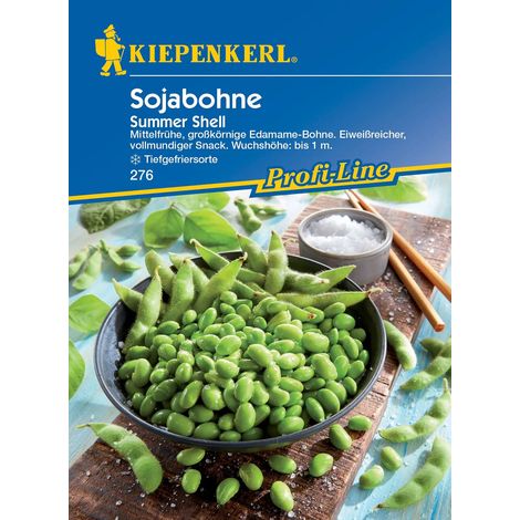 Kiepenkerl Sojabohne Summer Shell Inhalt reicht für ca. 40 Pflanzen Gemüsesamen (1/2)