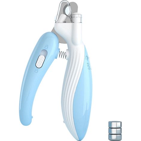 Machine de toilettage électrique professionnelle pour chiens et chats avec lumière LED pour les pattes et lame de sécurité.-AquaForge (1/5)